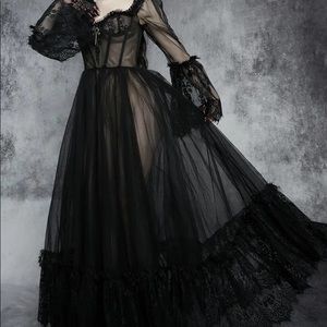 Widow Dance With Death Gothic Dress from Dolls Kill Sold out. Brand new with tag